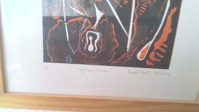 rebajada: Litografía 1/20 IMAGINARY CIRCUS