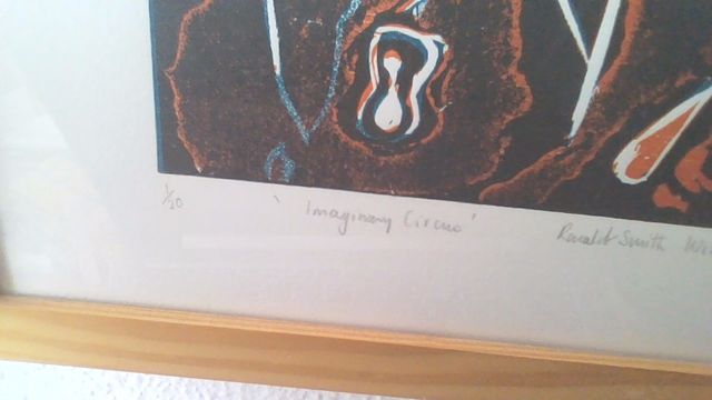 rebajada: Litografía 1/20 IMAGINARY CIRCUS