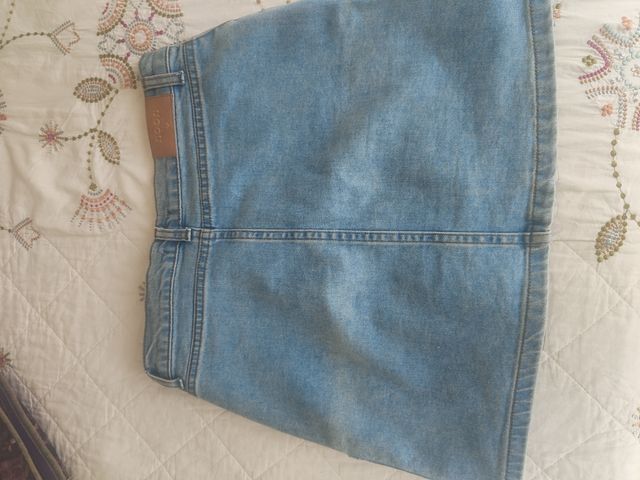 Falda mini vaquera  de noon spain