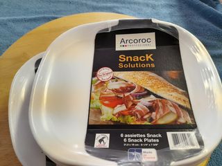 Set 12 pz. Piatti Arcoroc snack bar