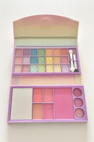 Set maquillaje espejo colores pinceles martinelia