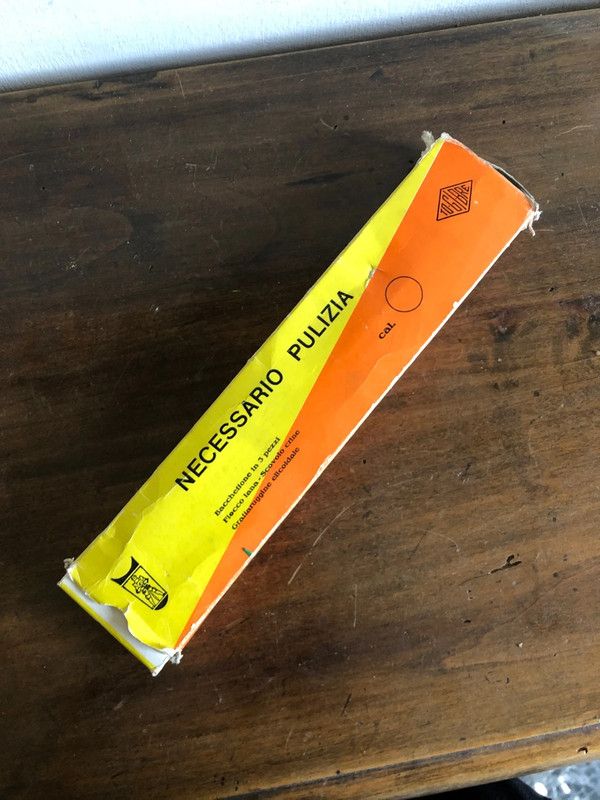 Antico Kit di pulizia fucile Caccia