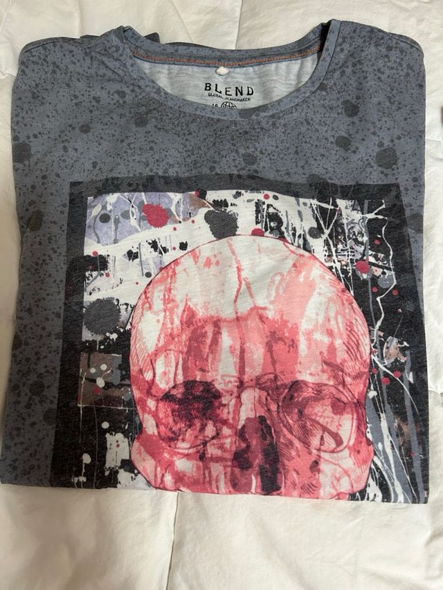 Camisetas varias basicas M L pack de 6