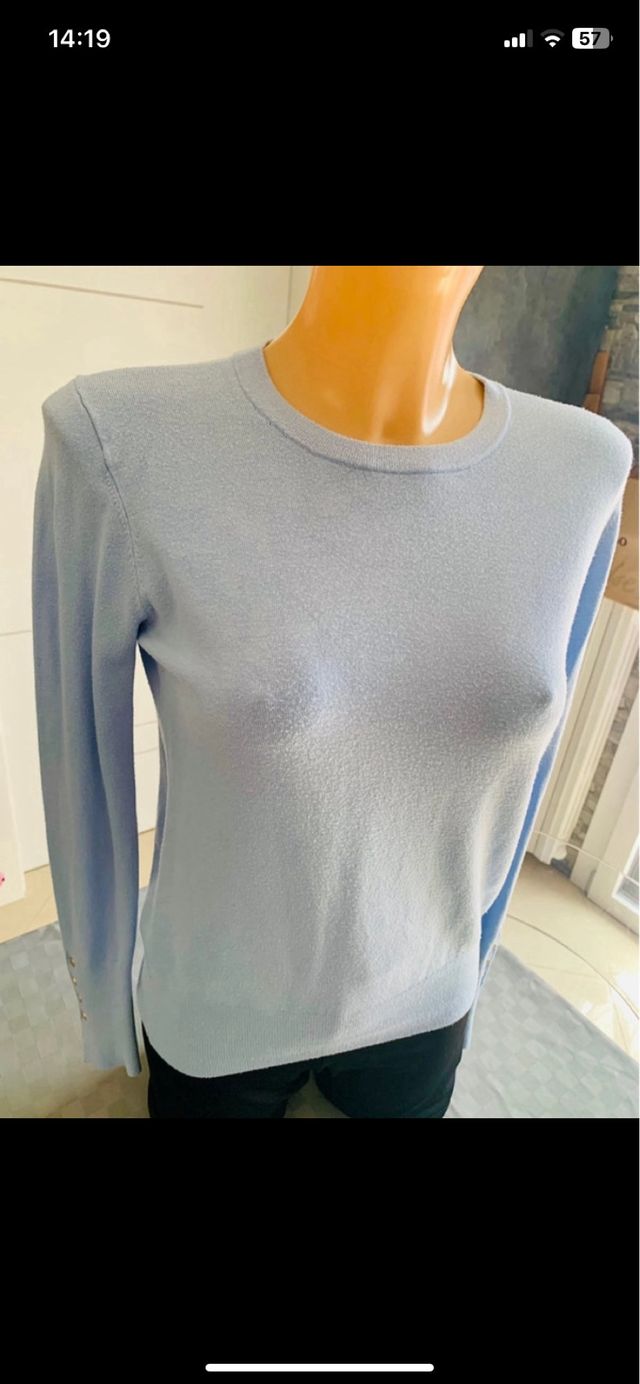 2 maglie ZARA manica lunga taglia S