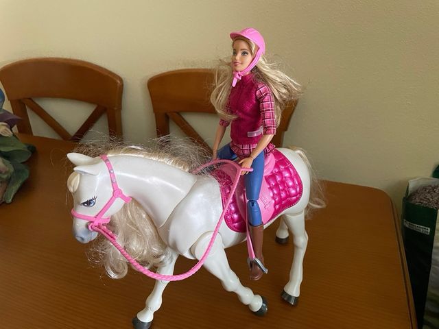 Barbie y caballo