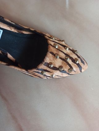 Zapatos animal print.