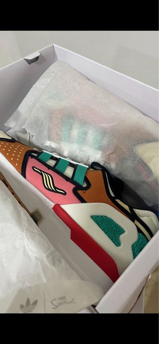 Adidas ZX 10000 Simpsons krusty burger