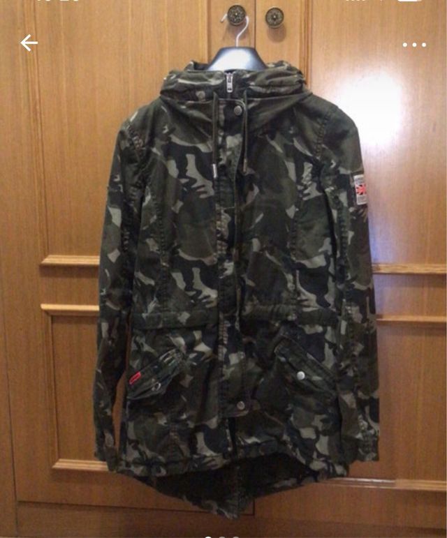 Chaqueta de camuflaje Superdry