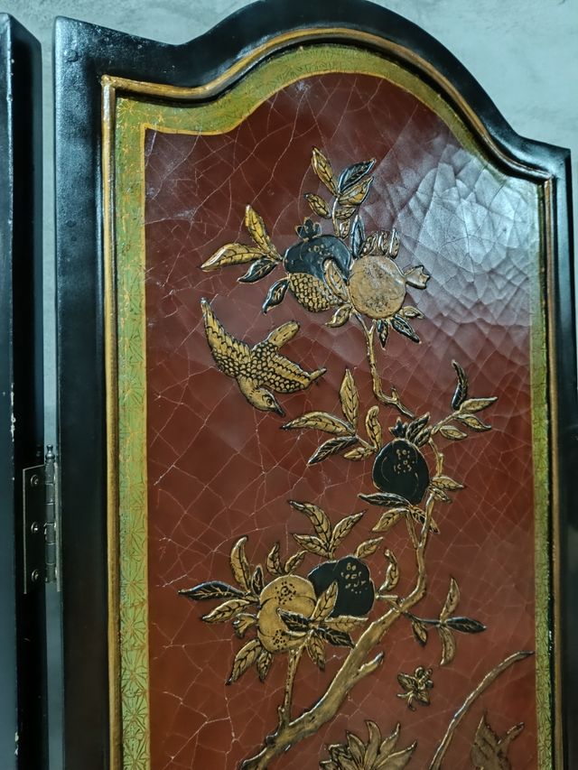 Biombo oriental chino