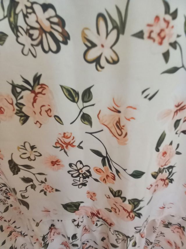 Vestido corto estampado