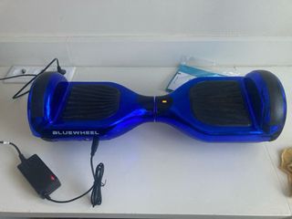 Patin electrico hoverboard blue wheel