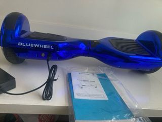 Patin electrico hoverboard blue wheel