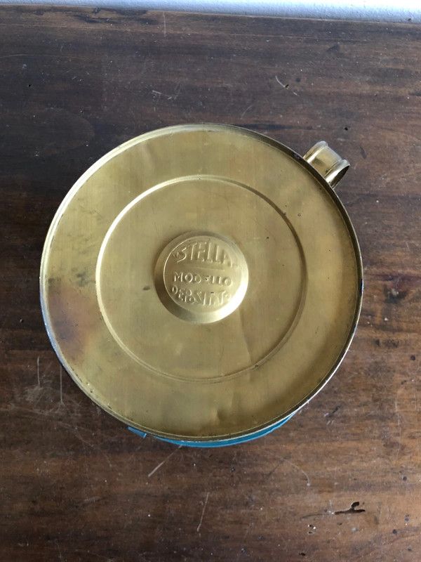 Fornellino Stella da campo ad alcool Vintage