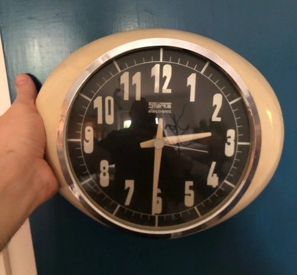 Orologio da muro Vintage Starke Electronic anni 60