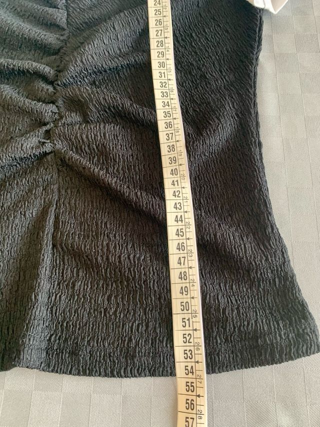 Maglia maniche corte nero - bianca taglia S