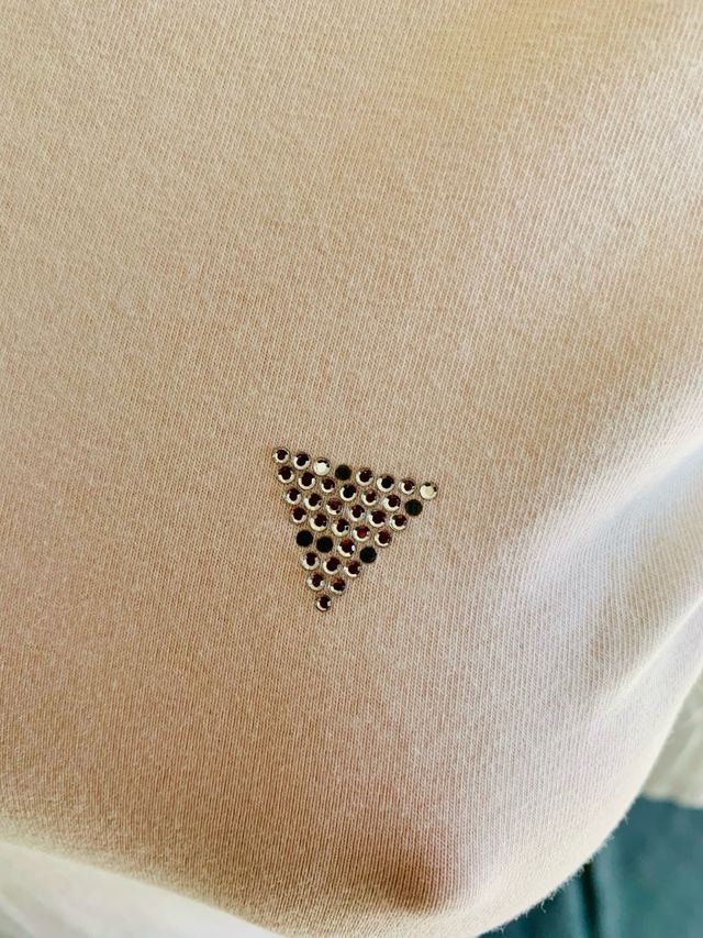 Guess maglia bianca manica 3/4