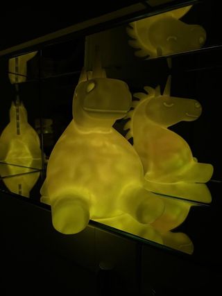 Lampada bimbo unicorno