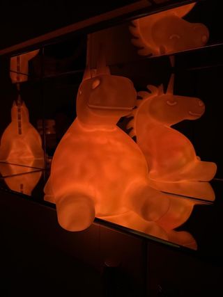 Lampada bimbo unicorno