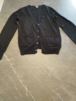 Cardigan nero H&M taglia S