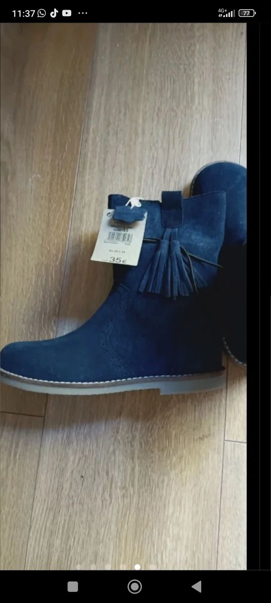 botines Marca unit sin estrenar talla 33 solo 12€
