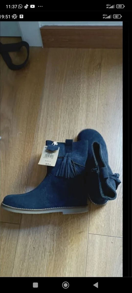 botines Marca unit sin estrenar talla 33 solo 12€