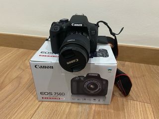 Camara CANON EOS 750D