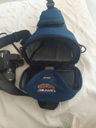 Canon eos 5000 con objetivo de 38 76 mm