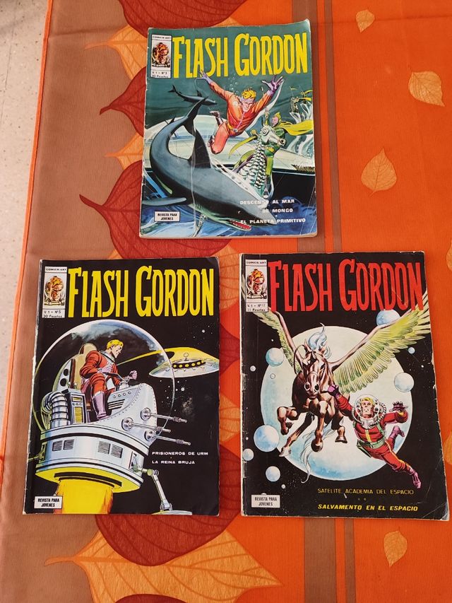 Lote 9 comics art Flash Gordon