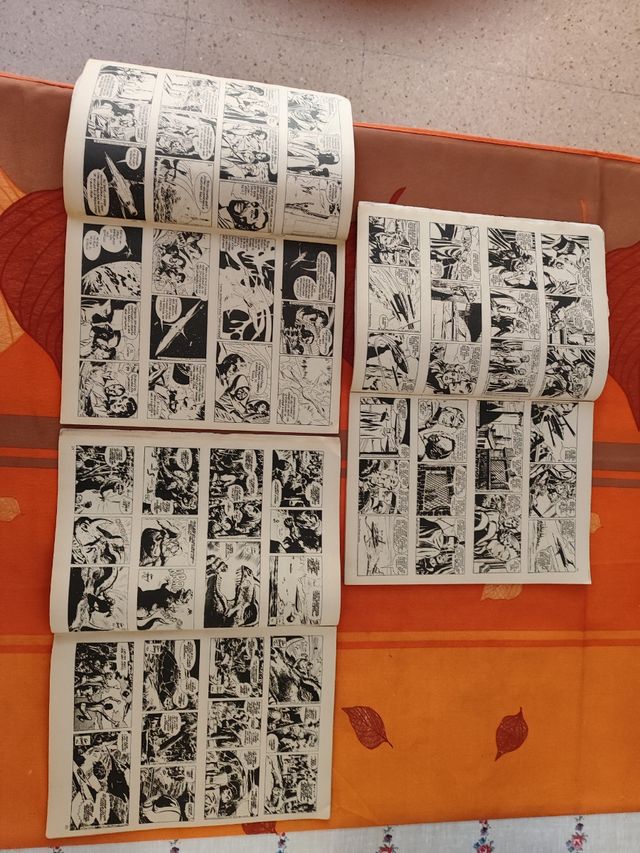 Lote 9 comics art Flash Gordon