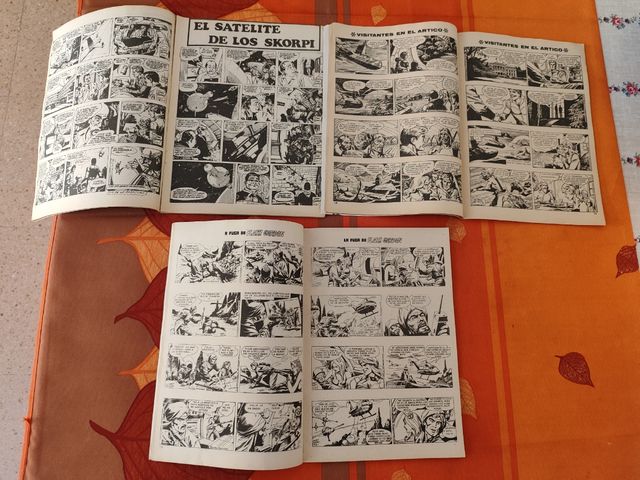 Lote 9 comics art Flash Gordon