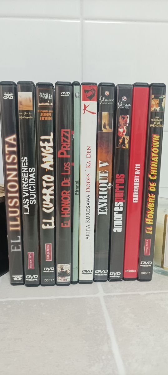 Lote 10 DVD películas