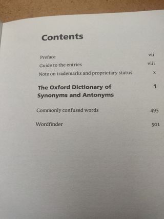 Diccionario Sinonimos-Antonimos OXFORD