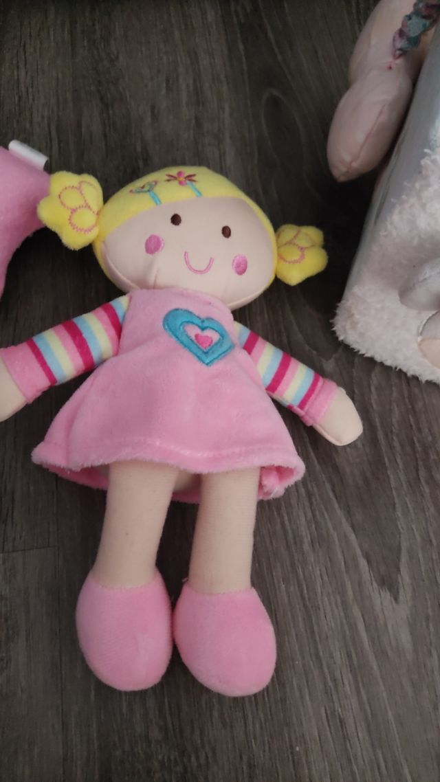 Juguetes tela bebé.