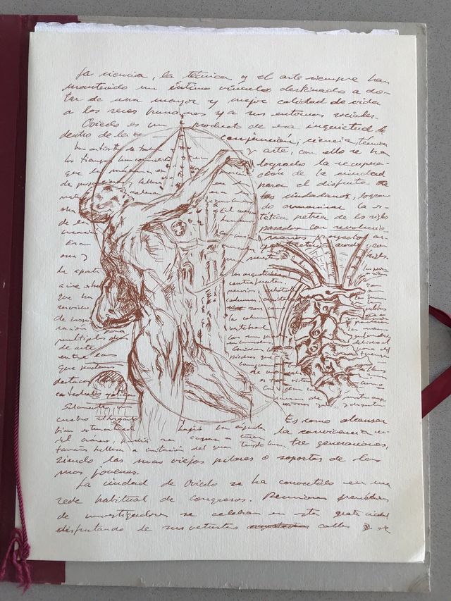 Grabado original Manuel Garcia Linares