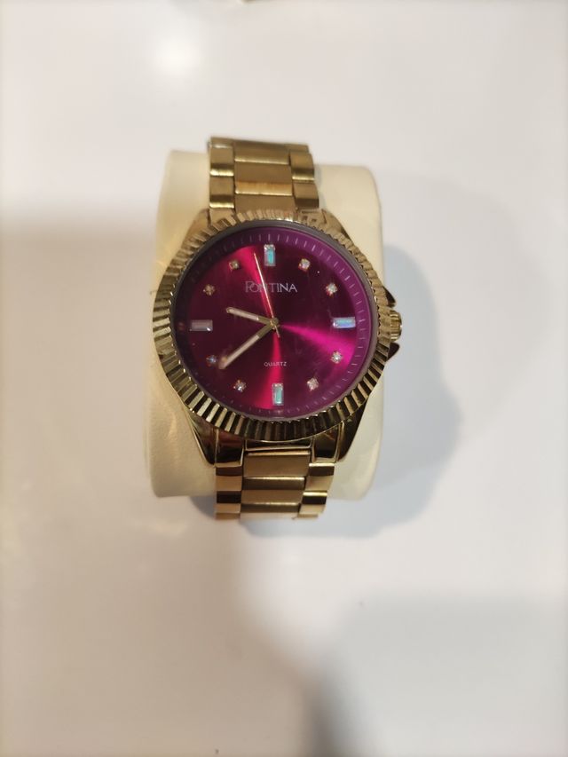 Reloj fucsia Pontina