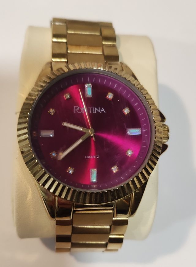 Reloj fucsia Pontina
