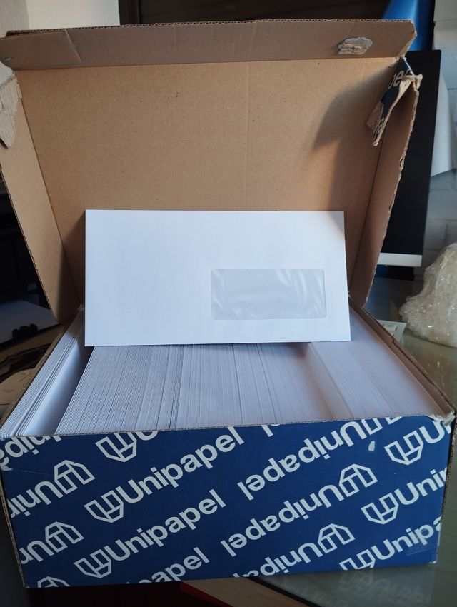 Sobres con ventanilla