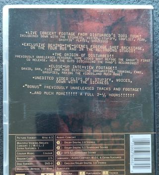 Disturbed – M.O.L. Dvd