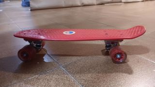 Skateboard rojo