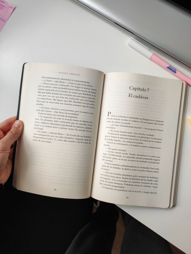 Libro Asesinato en el Orient Express