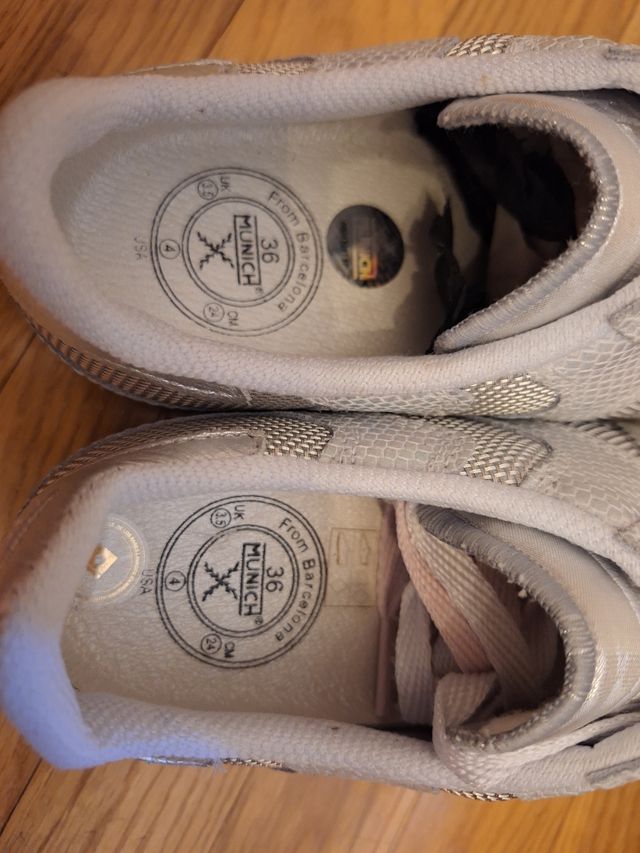 Zapatilla Munich n36 a estrenar