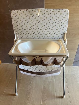 Bañera cambiador bebes