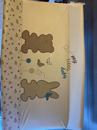 Bañera cambiador bebes
