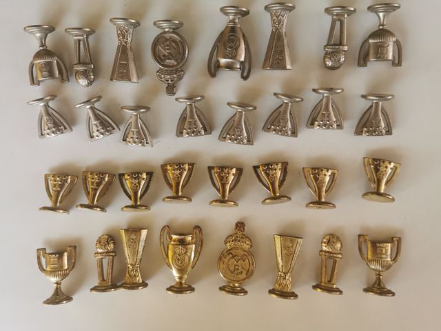 Figuras juego Ajedrez del Real Madrid AS