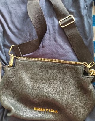 Bolso de piel bimba y lola con guarda bolso