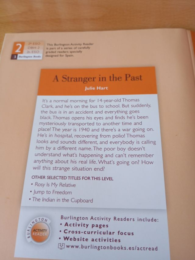 A stranger in the past Julie hart