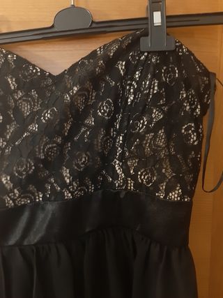 vestido graduacion fiesta talla l encaje