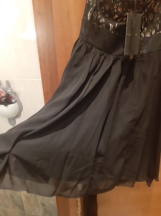 vestido graduacion fiesta talla l encaje