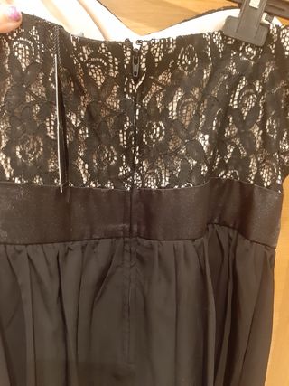 vestido graduacion fiesta talla l encaje