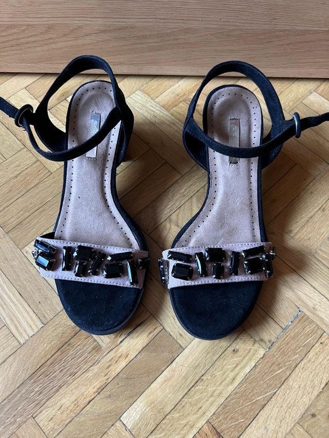 SANDALIAS TACÓN 38 NUEVAS!!!!!